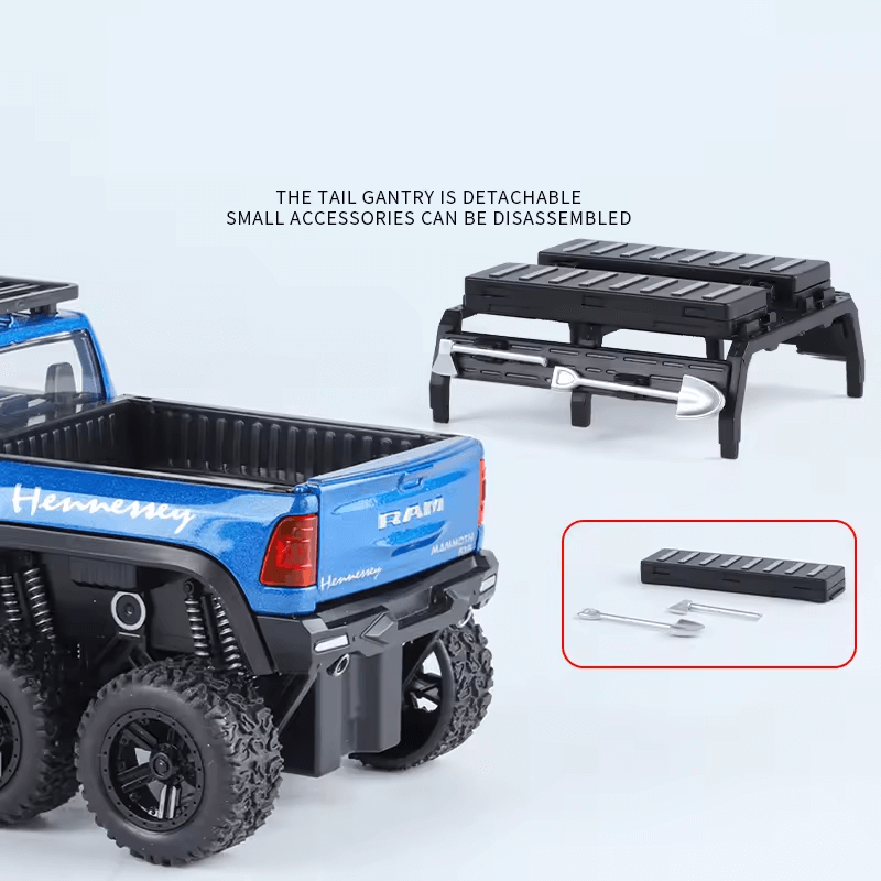 1:32 Scale Dodge RAM TRX 6X6 Die-cast Model Car