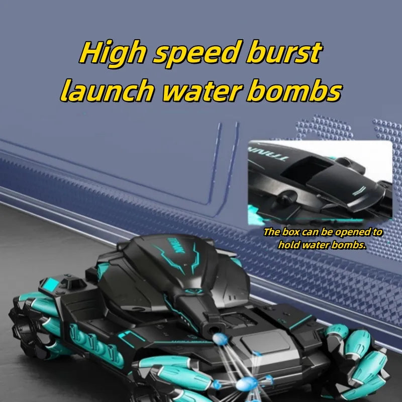 Cyber-Titan: The Ultimate 360° Drift & Precision Mecha