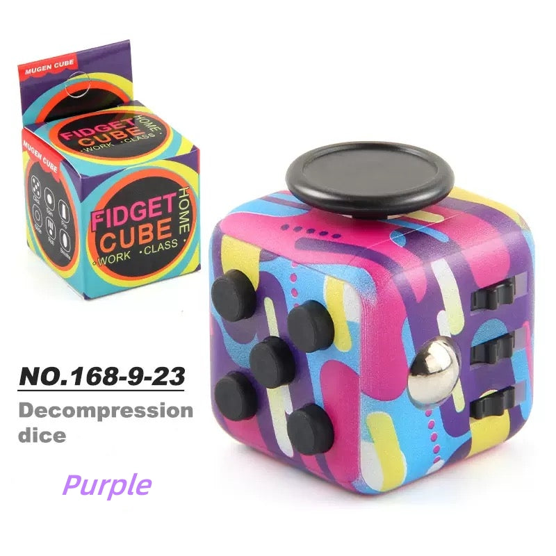 Fidget Cube – Portable Anti-Anxiety Fidget Toy for Calm & Focus