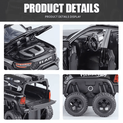 1:32 Scale Dodge RAM TRX 6X6 Die-cast Model Car