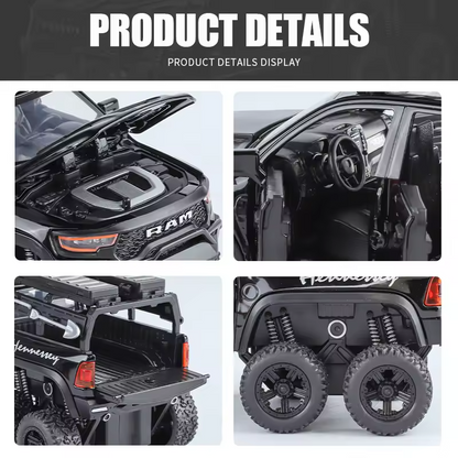 1:32 Scale Dodge Ram TRX 6X6 Die-cast Model Car