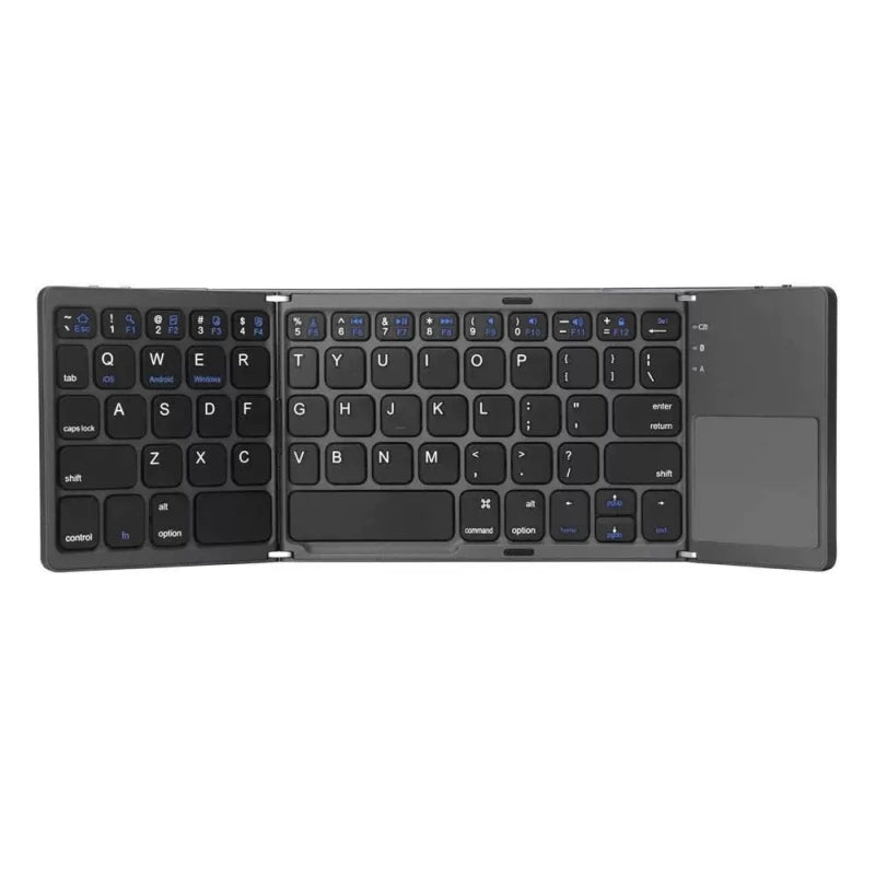 CyberFold 3-in-1 Wireless Keyboard with Trackpad & NumPad