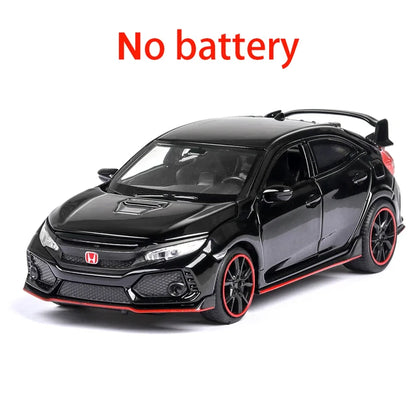 1:32 Honda CIVIC TYPE-R Metal Diecast Toy Car
