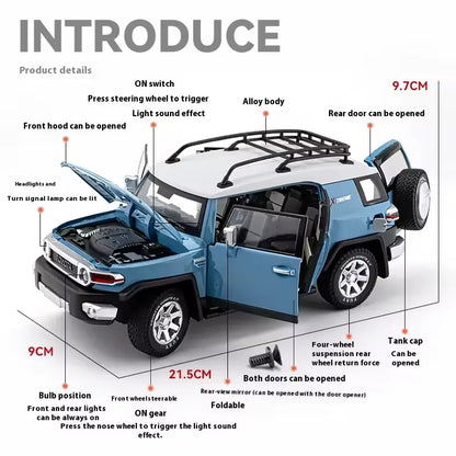 Toyota Land Cruiser FJ 1:24 Alloy Diecast Model