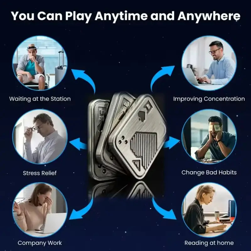 CyberAce | 3-Layer Mechanical Haptic Slider (Premium Case Included)