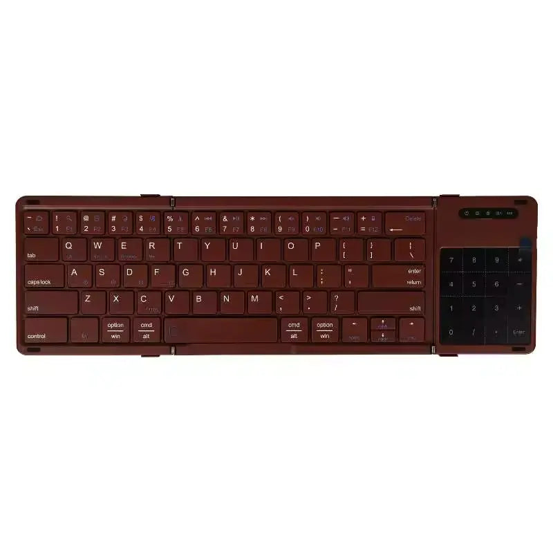 CyberFold 3-in-1 Wireless Keyboard with Trackpad & NumPad