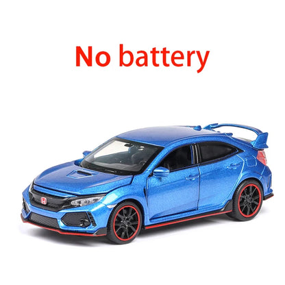 1:32 Honda CIVIC TYPE-R Metal Diecast Toy Car
