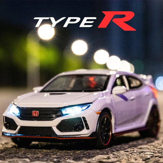 1:32 Honda CIVIC TYPE-R Metal Diecast Toy Car