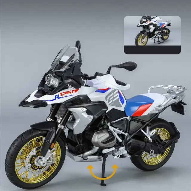 1:9 BMW R1250 GS ADV Diecast Motorcycle Model