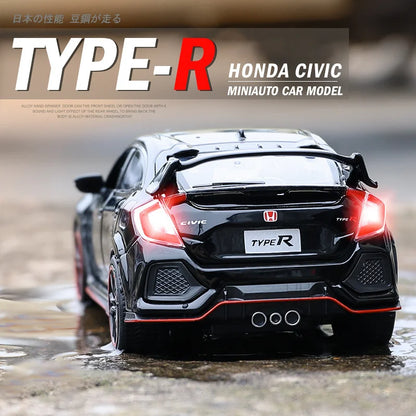 1:32 Honda CIVIC TYPE-R Metal Diecast Toy Car
