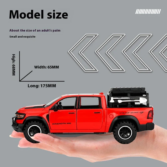 1:32 Dodge RAM 1000 TRX Alloy Model Car Toy