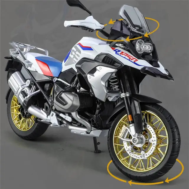 1:9 BMW R1250 GS ADV Diecast Motorcycle Model