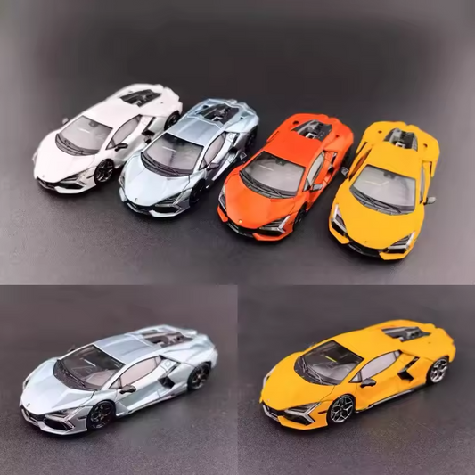 1:64 Scale Lamborghini Revuelto Alloy Diecast Car Model – Collectible Miniature Metal Vehicle Toy