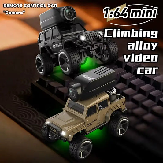 1:64 Alloy FPV Micro-Crawler | HD Live Camera System
