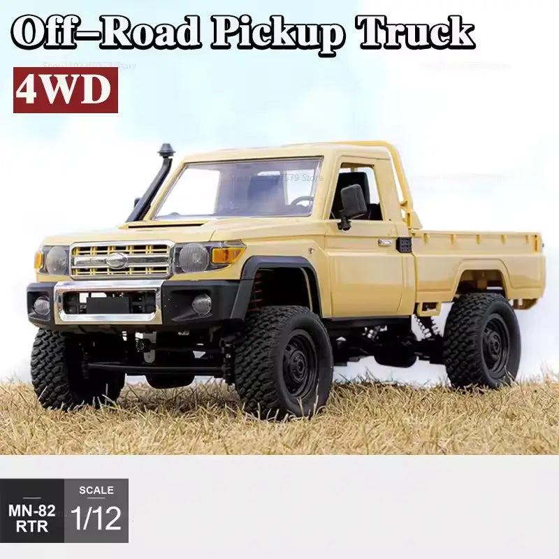 1:12 Retro Off-Road RC Crawler - Classic 4WD Edition