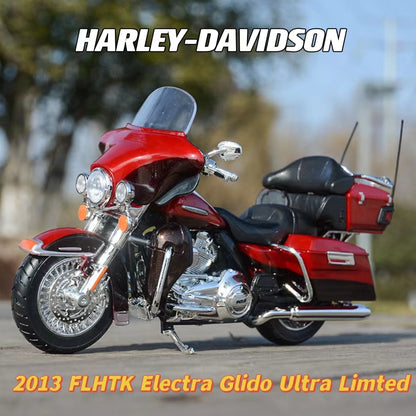 1: 12 Harley Davidson Motorcycles - 2013 Flhtk Electra Glide Ultra