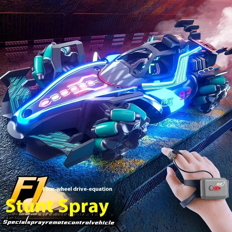 Cyber-Formula: G-Force Drift Racer with LED Fire Exhaust