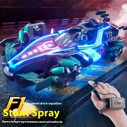 Cyber-Formula: G-Force Drift Racer with LED Fire Exhaust
