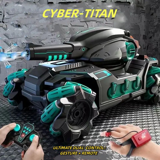 Cyber-Titan: The Ultimate 360° Drift & Precision Mecha