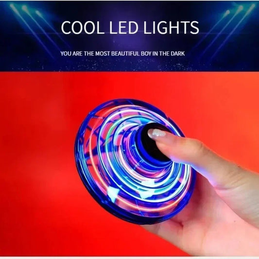 New LED Lights Flying Spinner for Adult Kids Decompression Toy
