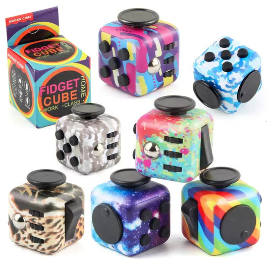 Fidget Cube – Portable Anti-Anxiety Fidget Toy for Calm & Focus