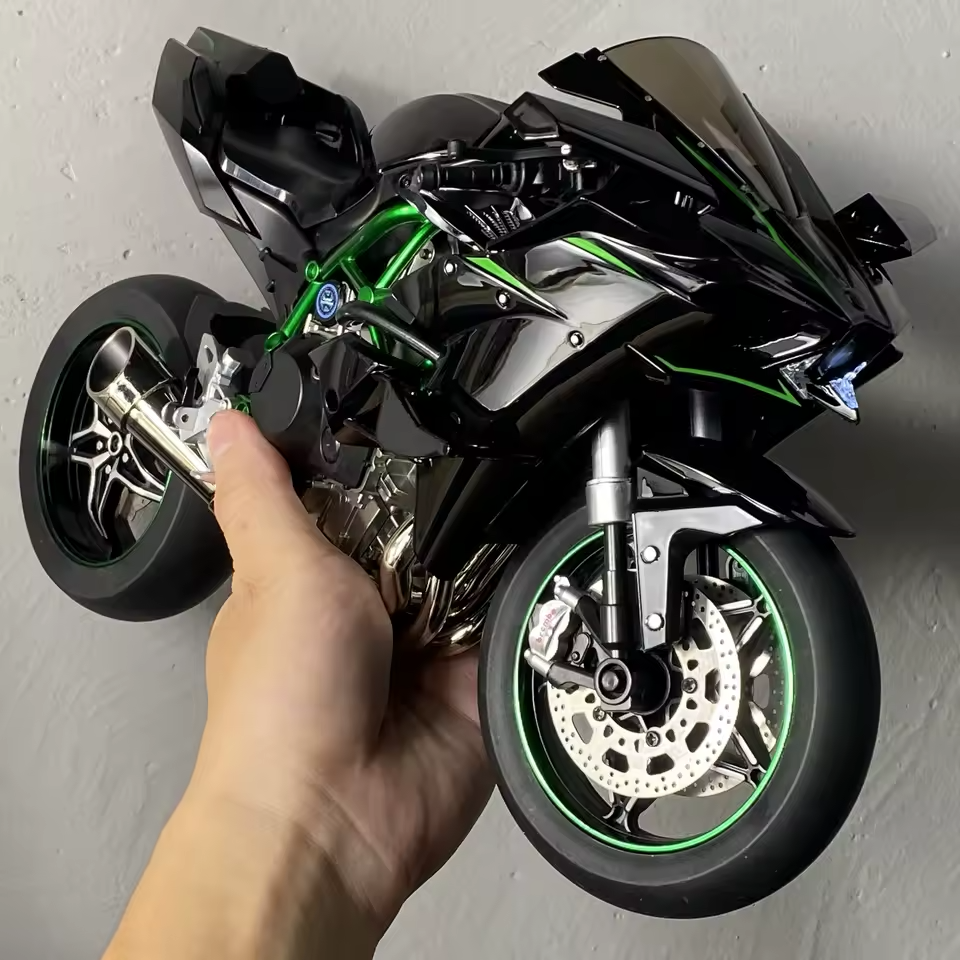 1:6 H2R Alloy Metal Diecast Motorcycle Model