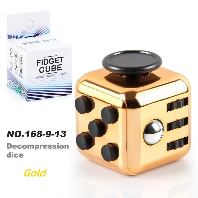 Fidget Cube – Portable Anti-Anxiety Fidget Toy for Calm & Focus