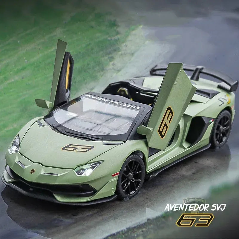 1:24 Lamborghini Aventador SVJ 63 Diecast Model
