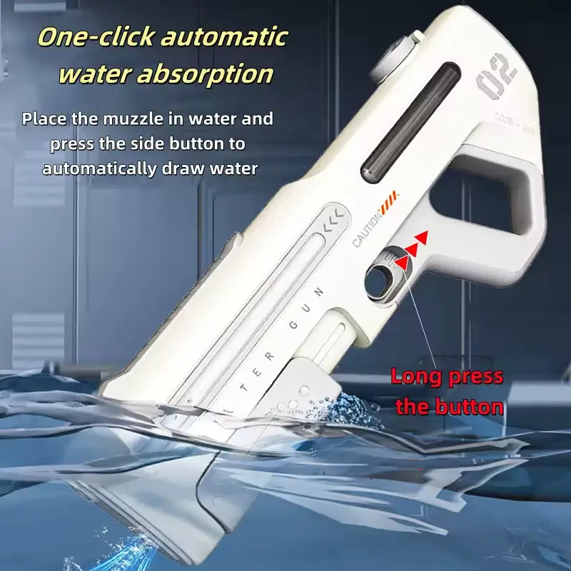 Next-Gen Electric Water Blaster: Auto-Refill & Long Range Summer Soaker