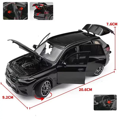 1:24 High-Detail V8 Sport SUV Die-Cast Model - Sound & Light