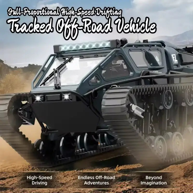 Cyber-Crawler: Full-Scale Off-Road RC Drift Tank