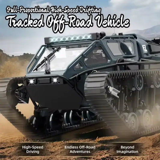 Cyber-Crawler: Full-Scale Off-Road RC Drift Tank