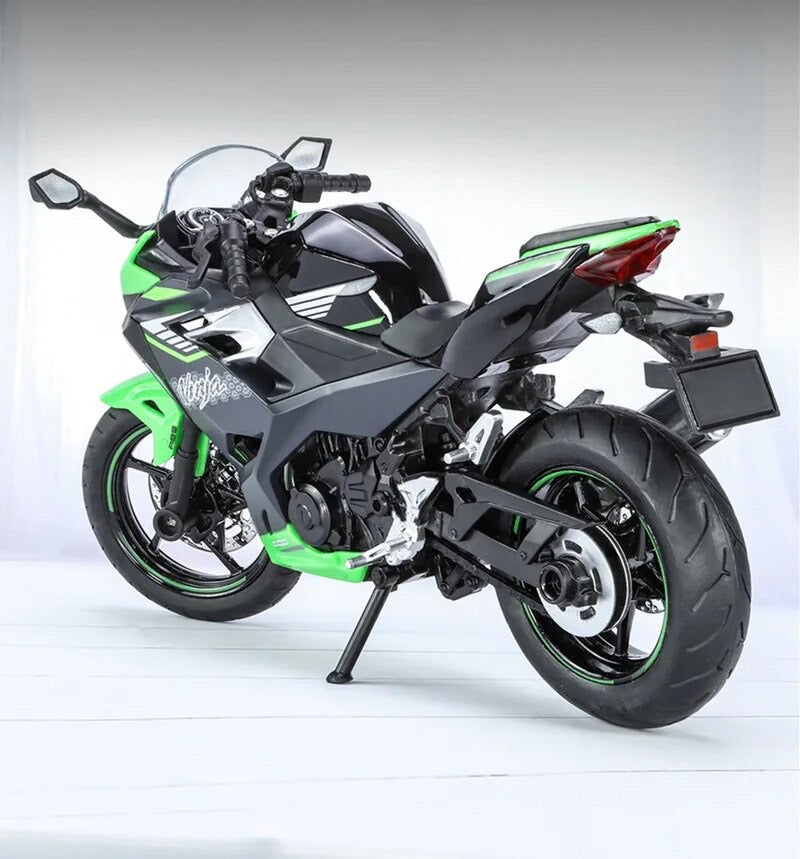 1:12 Kawasaki Ninja 400 Alloy Motorcycle Model Diecast Toy