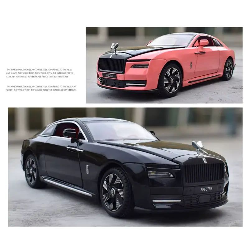 1:24 Luxury Electric Coupe - High-Detail Diecast Model