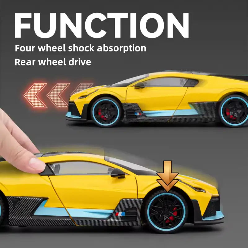 1:24 Scale Bugatti DIVO Diecast Model Car