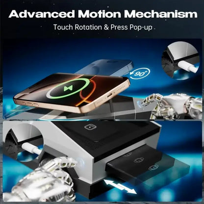 Cybertruck 3-in-1 Magnetic Charging Stand for iPhone & Watch & AirPods