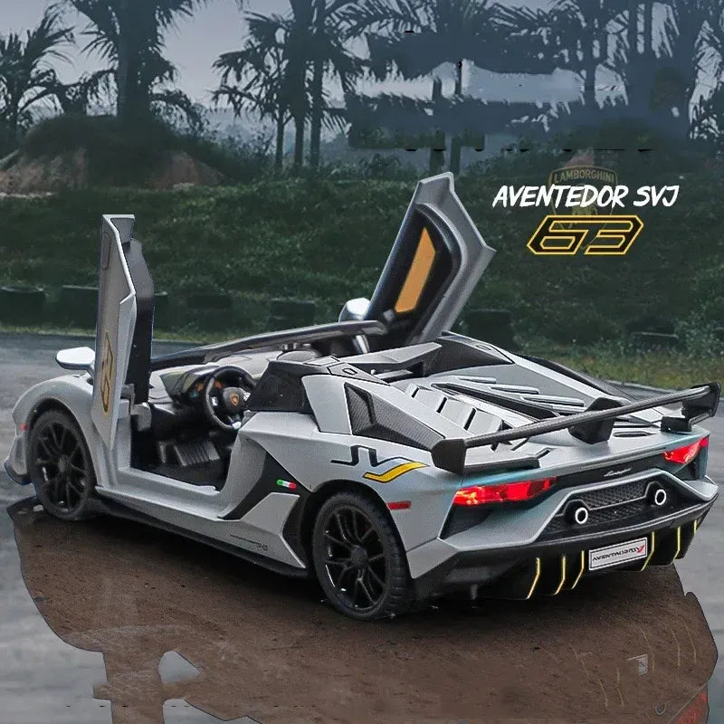1:24 Lamborghini Aventador SVJ 63 Diecast Model
