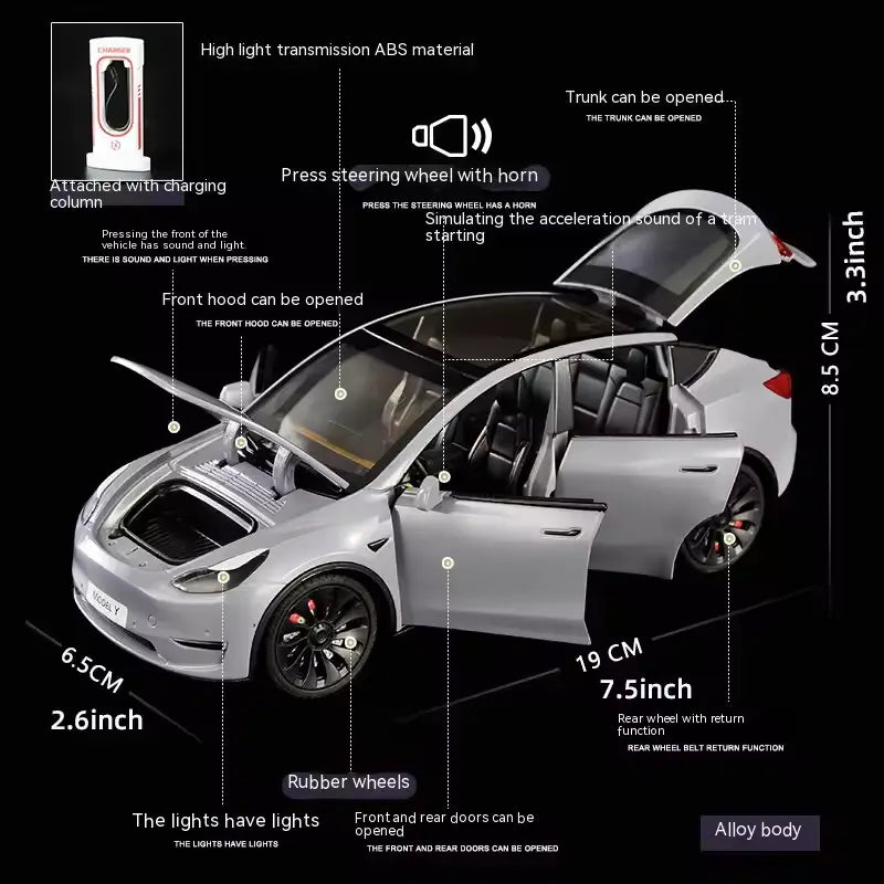 Tesla Model Y 1:24 Diecast Model
