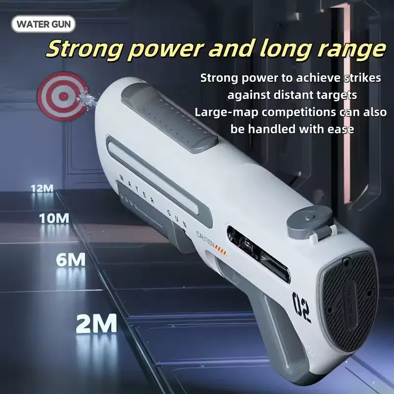 Next-Gen Electric Water Blaster: Auto-Refill & Long Range Summer Soaker