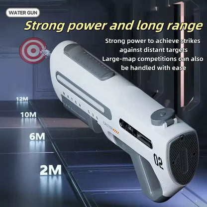 Next-Gen Electric Water Blaster: Auto-Refill & Long Range Summer Soaker