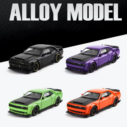 1:32 Dodge Challenger Hellcat Die-Cast Model Car – Collector’s Edition