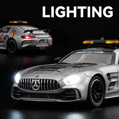 1:24 Mercedes AMG GTR Safety Car Alloy Die Cast Model