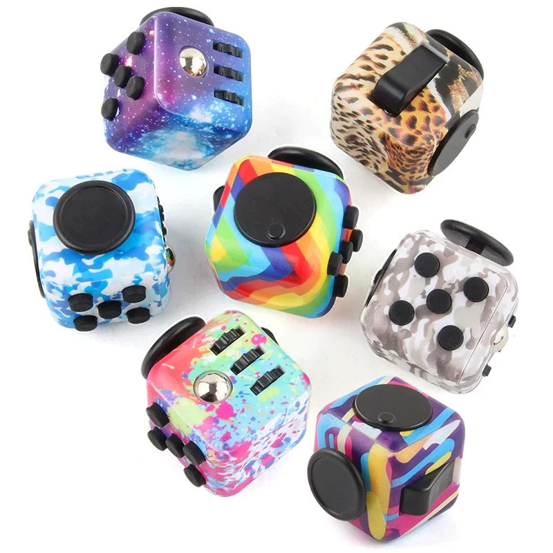 Fidget Cube – Portable Anti-Anxiety Fidget Toy for Calm & Focus