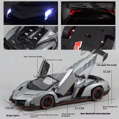 1:24 Scale Lamborghini Veneno Diecast Model Car