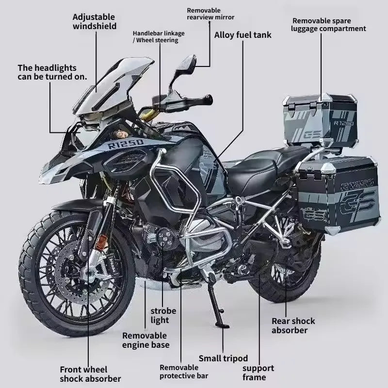 1:7 BMW R1250GS Dynamic Diecast Model