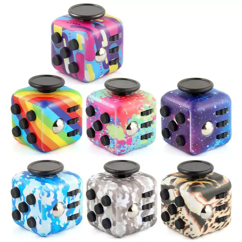 Fidget Cube – Portable Anti-Anxiety Fidget Toy for Calm & Focus