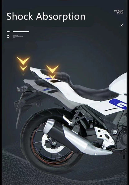 1:12 Suzuki GSX-250R Alloy Racing Motorcycle Model