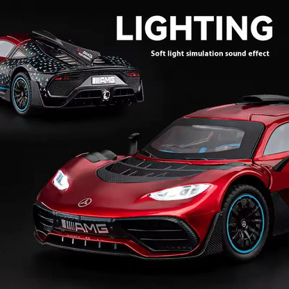 1:24 Hypercar Replica: Kinetic Drive & Active Aero Edition