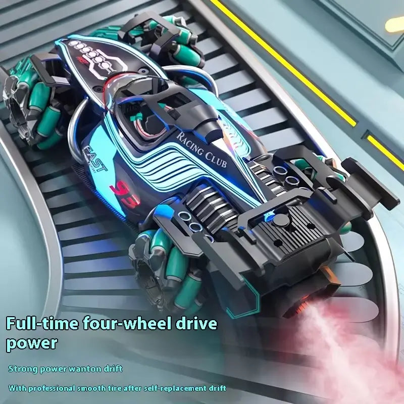 Cyber-Formula: G-Force Drift Racer with LED Fire Exhaust
