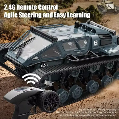 Cyber-Crawler: Full-Scale Off-Road RC Drift Tank